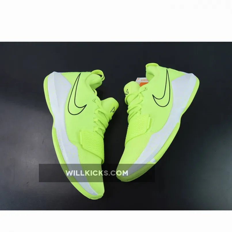 Nike PG 1 Volt/Black-White 878628-700