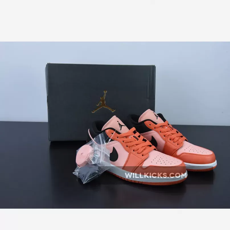 Air Jordan 1 Low Orange Black DM3379-600