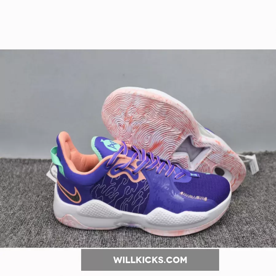 Nike PG 5 Lapis/Blue Void/Crimson Bliss CW3143-400 Restock