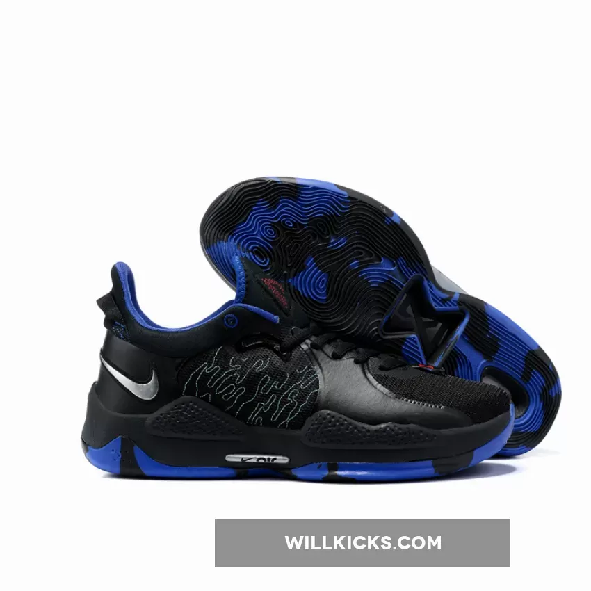Nike PG 5 Clippers Away Black CW3146-004 / clippers jordan 5