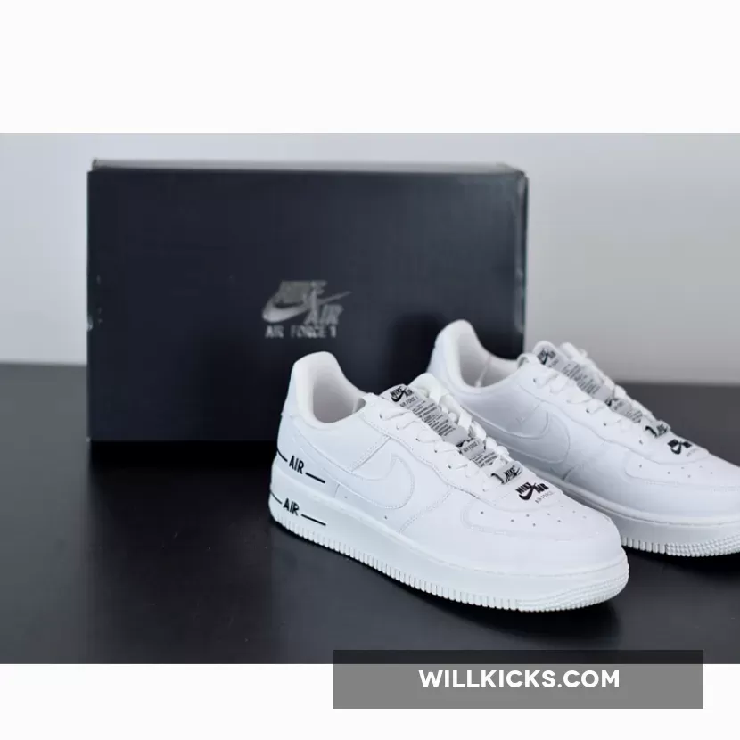 Nike Air Force 1 Low Tape Double Air White