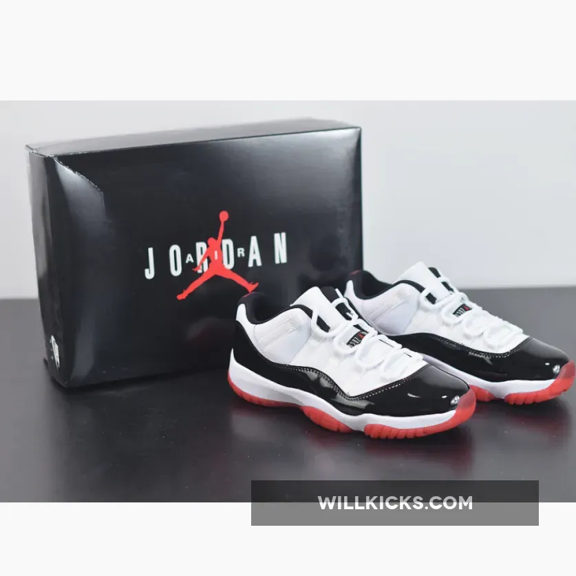 Air Jordan 11 Low 'Concord Bred' AV2187-160 #bred 11 fit