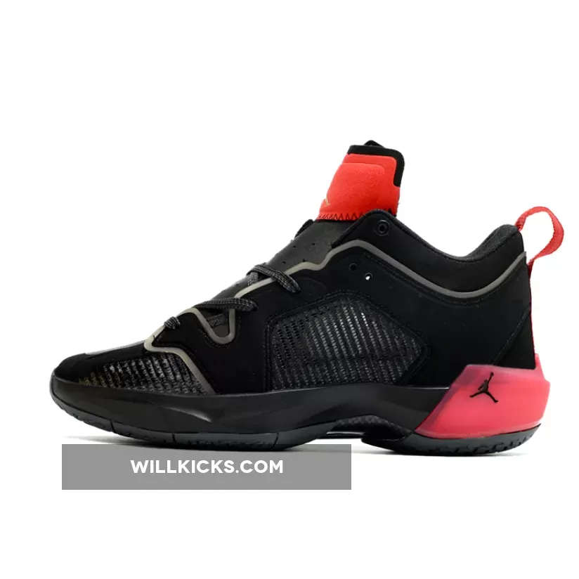 Air Jordan 37 Low 'Bred' Black/Metallic Gold-Red DQ4122-007 To Buy