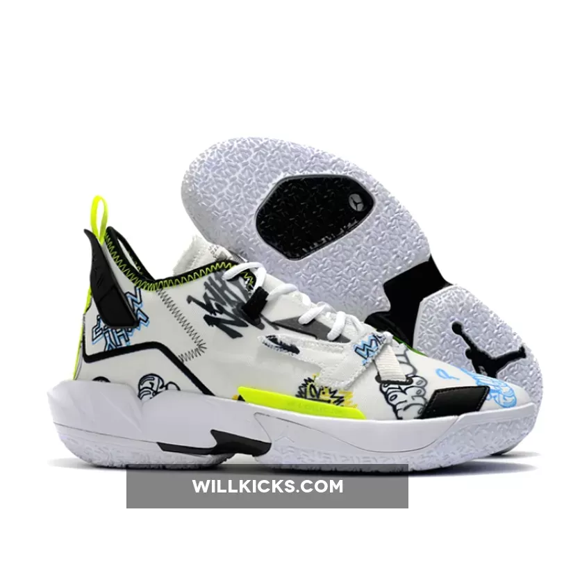 Jordan Why Not Zer0.4 White/Volt-Multi-Color DD4886-007 / jordan why not zer0.4