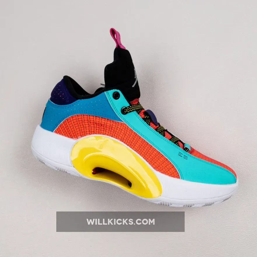 Air Jordan 35 Low 'Reflexology' Multi-Color DJ2831-300 #300 jordans