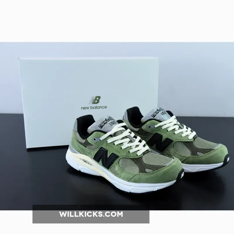 JJJJound x New Balance 990v3 Olive , 990 Jjjjound M990JD3