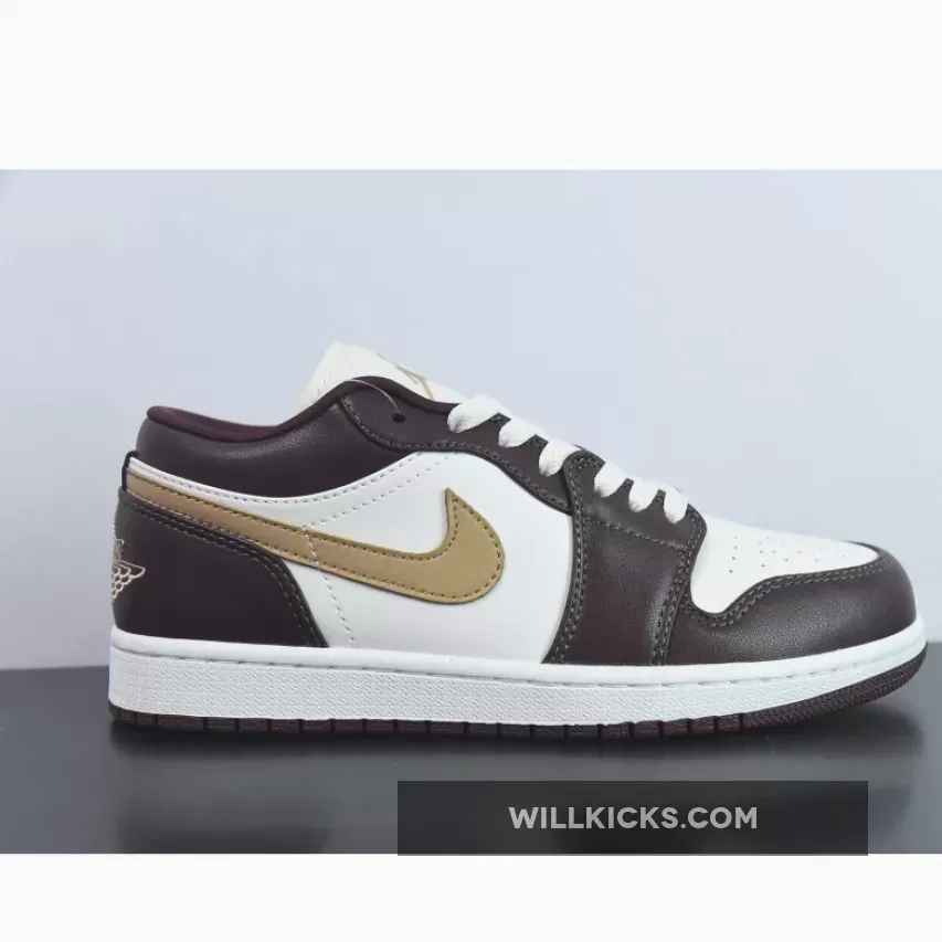 Air Jordan 1 Low Mocha Shadow Brown Sail DC0774-200 To Buy