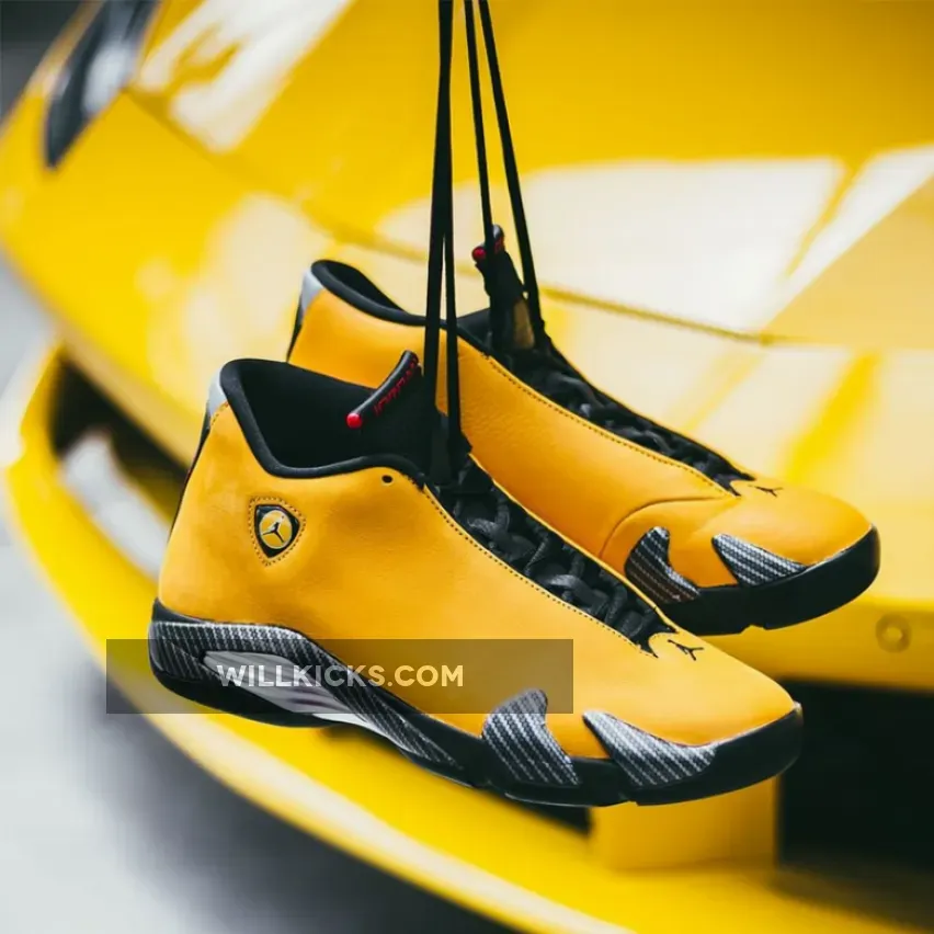 Air Jordan 14 SE 'Yellow Ferrari' BQ3685-706 / 14 yellow jordan