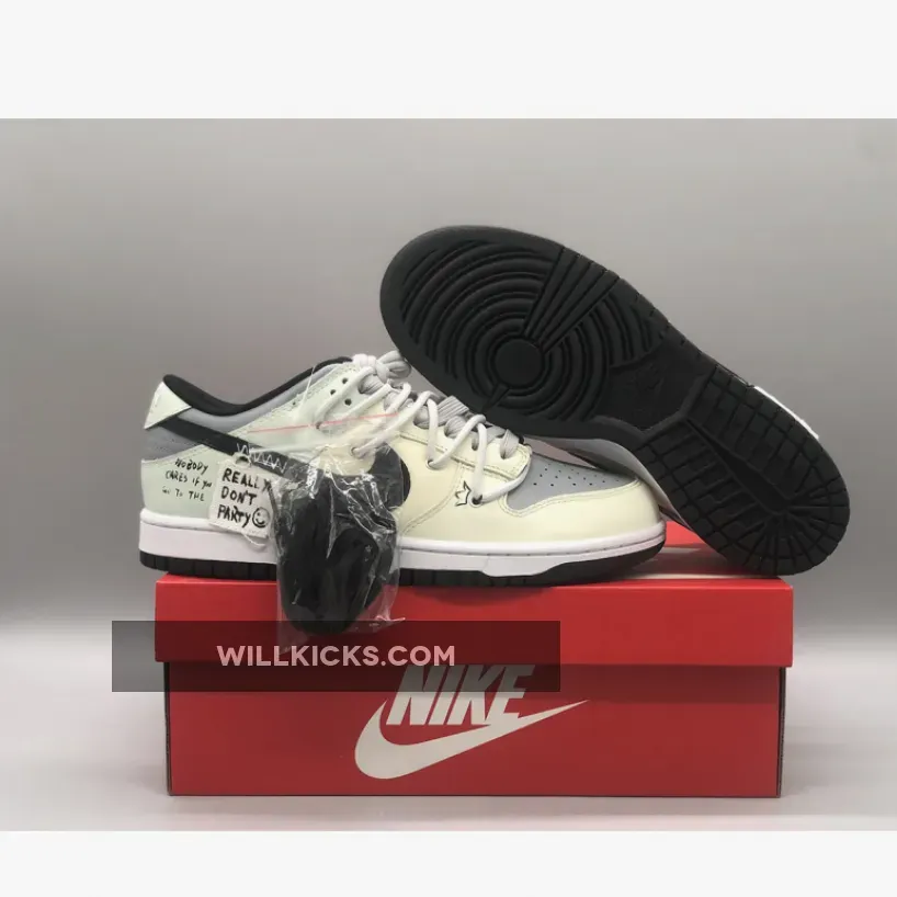 Low Nike Dunks Green - Nike Dunk Low White Green Grey 1675862096