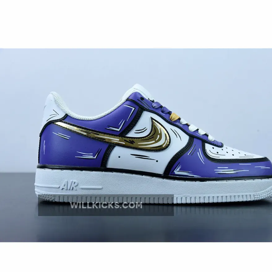 Nike Air Force 1 Low White Purple / nike air force 1 black and purple