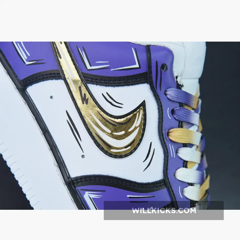 Nike Air Force 1 Low White Purple / nike air force 1 black and purple