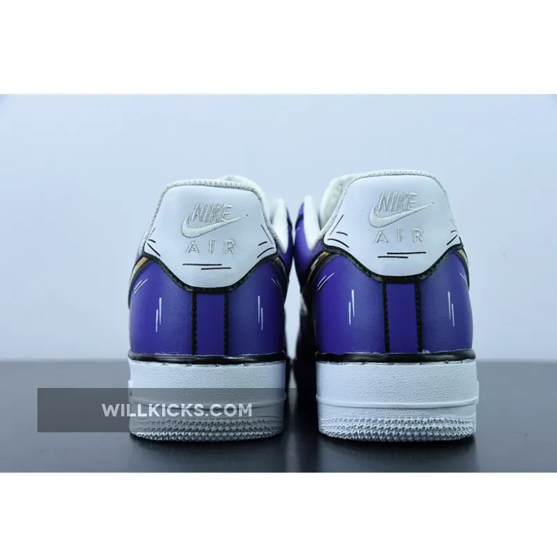Nike Air Force 1 Low White Purple / nike air force 1 black and purple