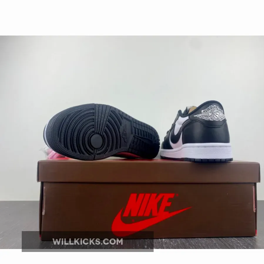 Travis Scott x Air Jordan 1 Low Black White / travis scott black and white