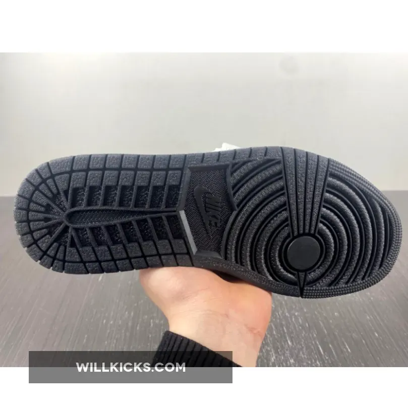 Travis Scott x Air Jordan 1 Low Black White / travis scott black and white