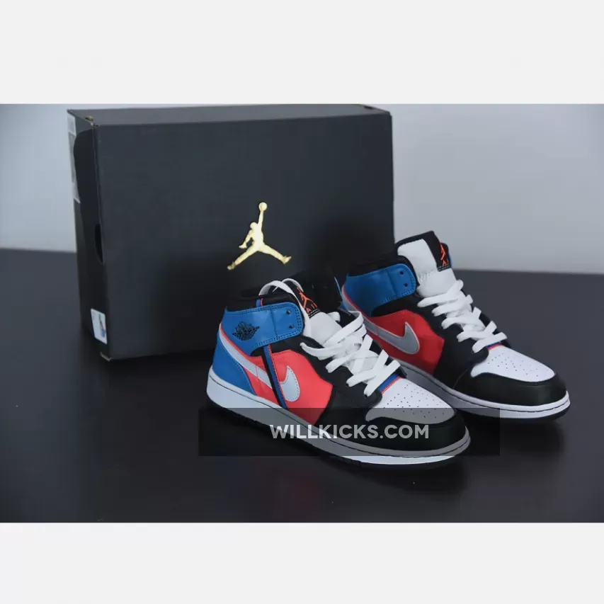 Air Jordan 1 Mid GS 'Game Time' CV4891-001 Outlet