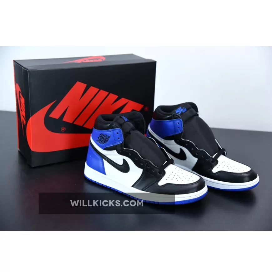 Fragment Design x Air Jordan 1 Retro High OG White/Sport Royal-Black #og fragment jordan 1