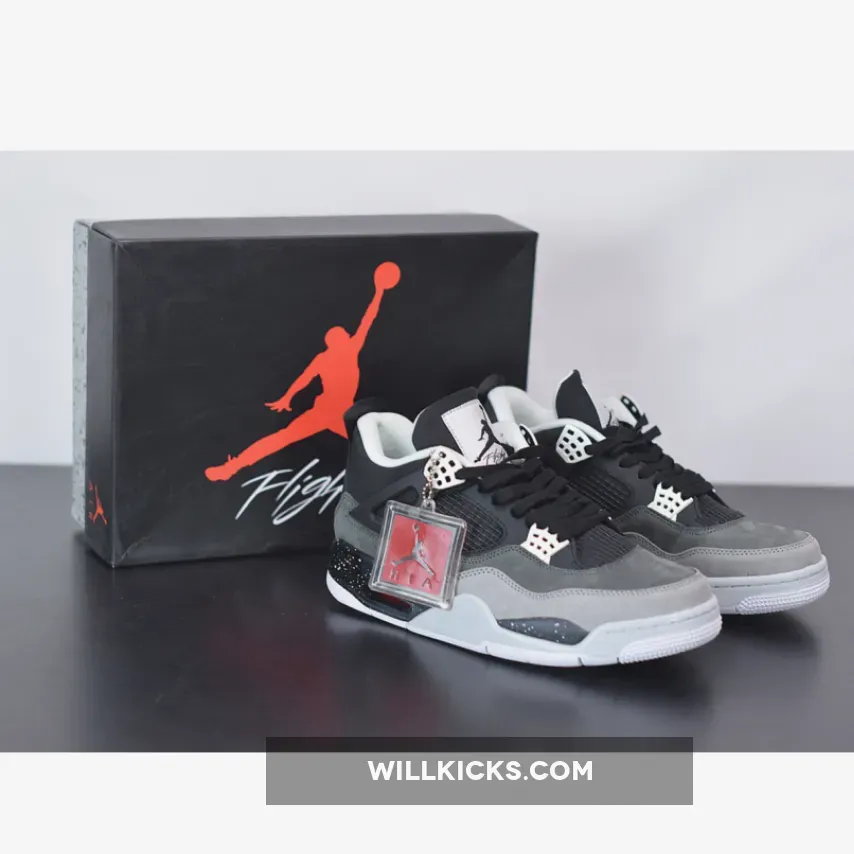 Air Jordan 4 'Fear' Black/White– Cool Grey-Pure Platinum 626969-030 / jordan 4 platinum