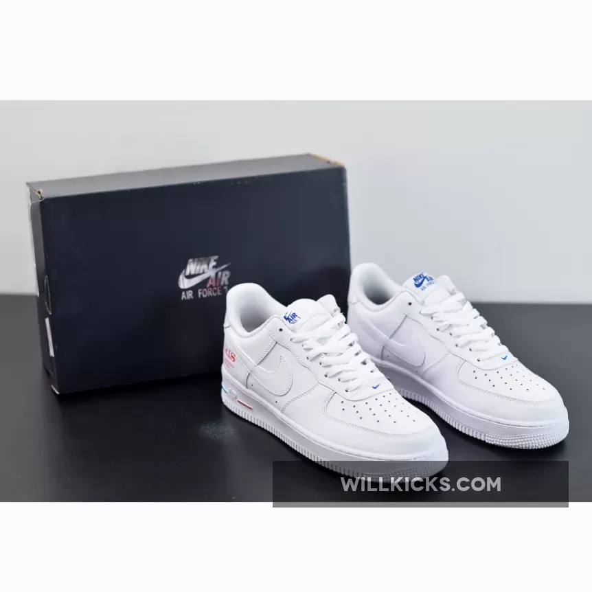 Nike Air Force 1 07 LV8 White NBA 'Paris' | NBA PARIS GAME