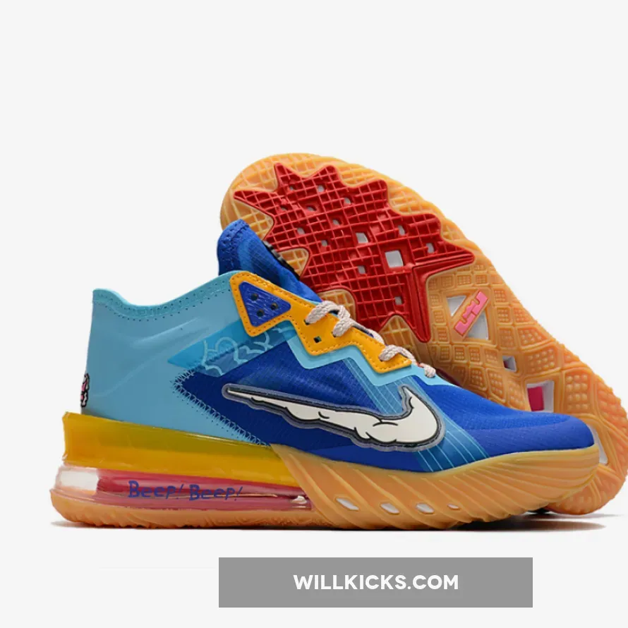 Space Jam x Nike LeBron 18 Low "Wile E. vs Roadrunner" | E TO THE X