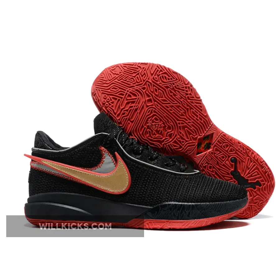 Nike LeBron 20 Bred DJ5423-001 lebron 20 red