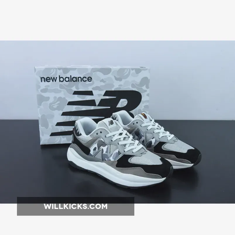 BAPE X New Balance 57/40 'Black/Grey' M5740BAP Discount