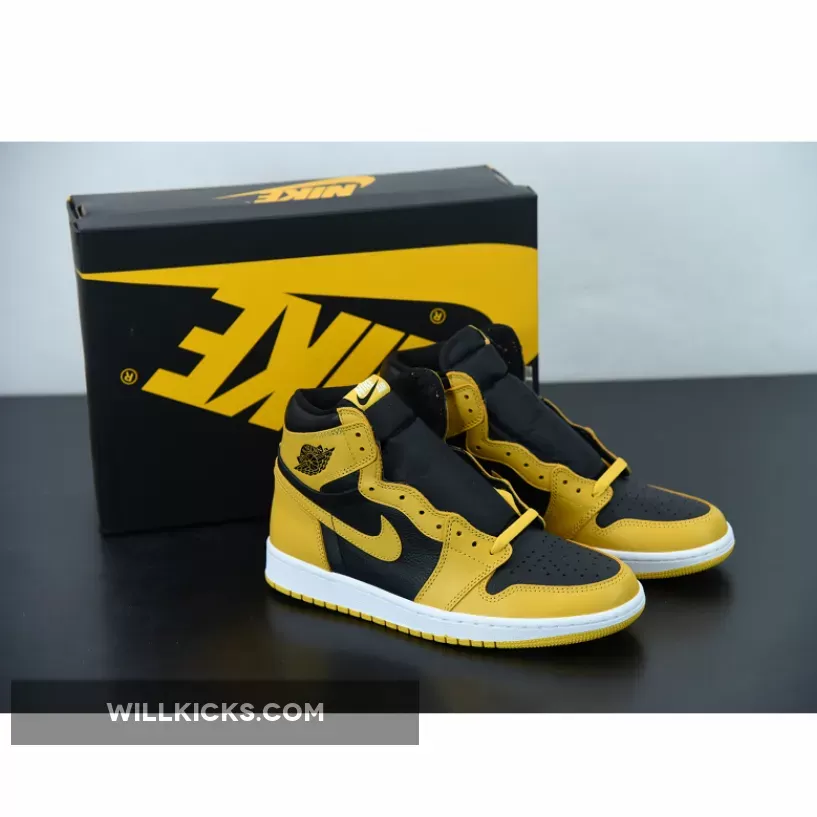 Air Jordan 1 High OG Pollen/Black-White 555088-701 / jordan 1 og pollen
