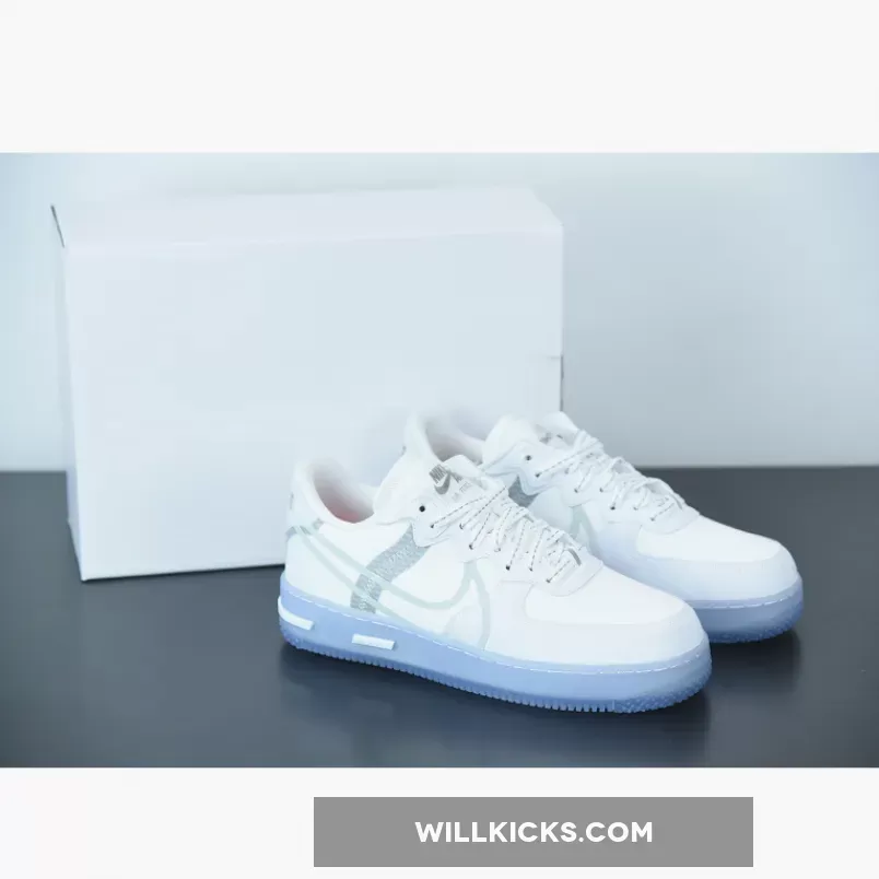 Nike Air Force 1 React White Light Bone Nike Af1 React
