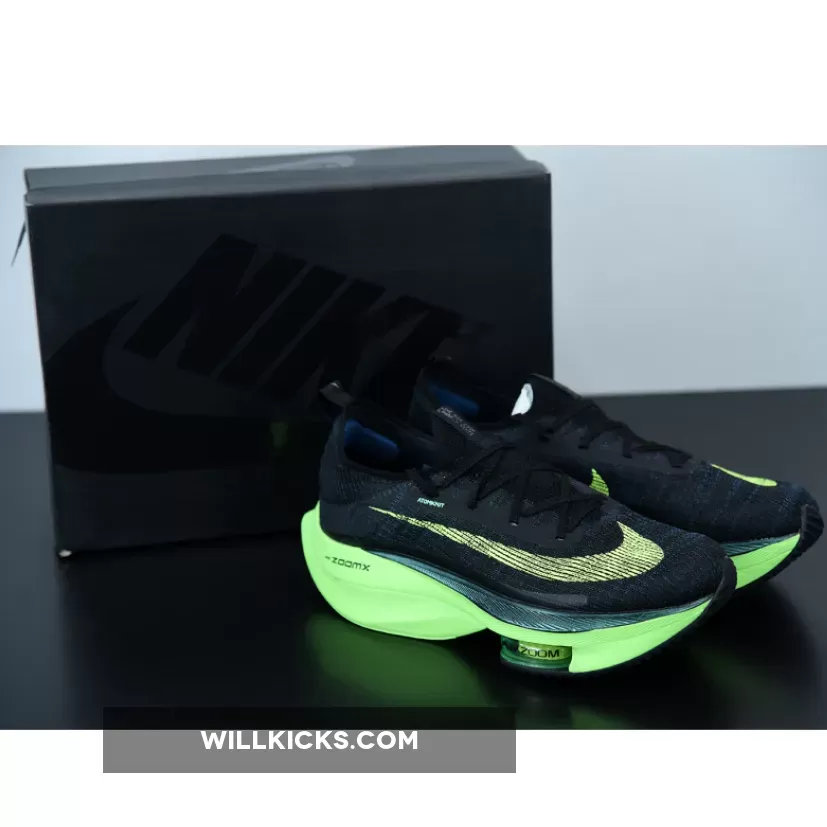 Nike Air Zoom Alphafly Next% Valerian Blue/Lime Blast/Black