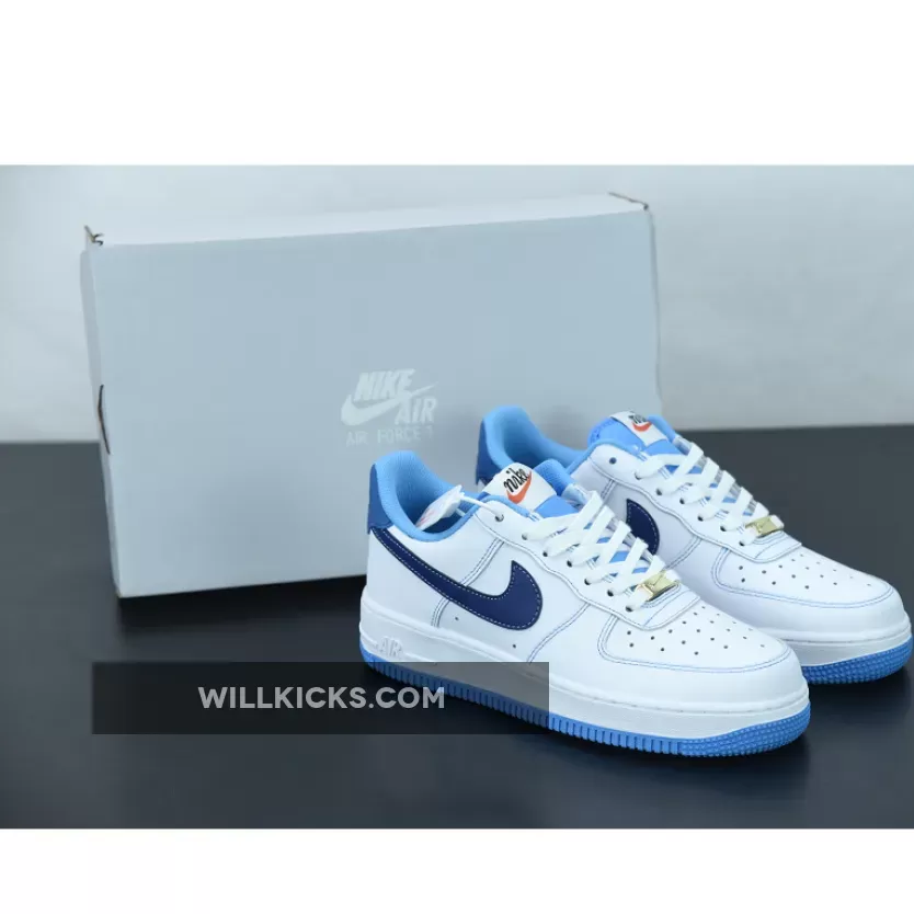 Nike Air Force 1 Low "First Use" White/University Blue DA8478-100