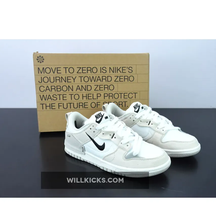 Nike Dunk Low Disrupt 2 Pale Ivory/White/Black DH4402-101 #low dunk disrupt 2