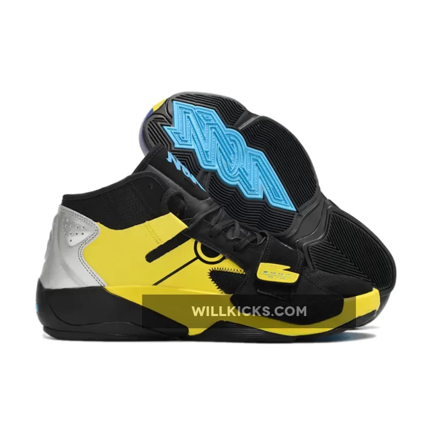 Jordan Zion 2 'Naruto Vs. Sasuke' Black/Laser Blue-Yellow Strike FB1628-087 Online