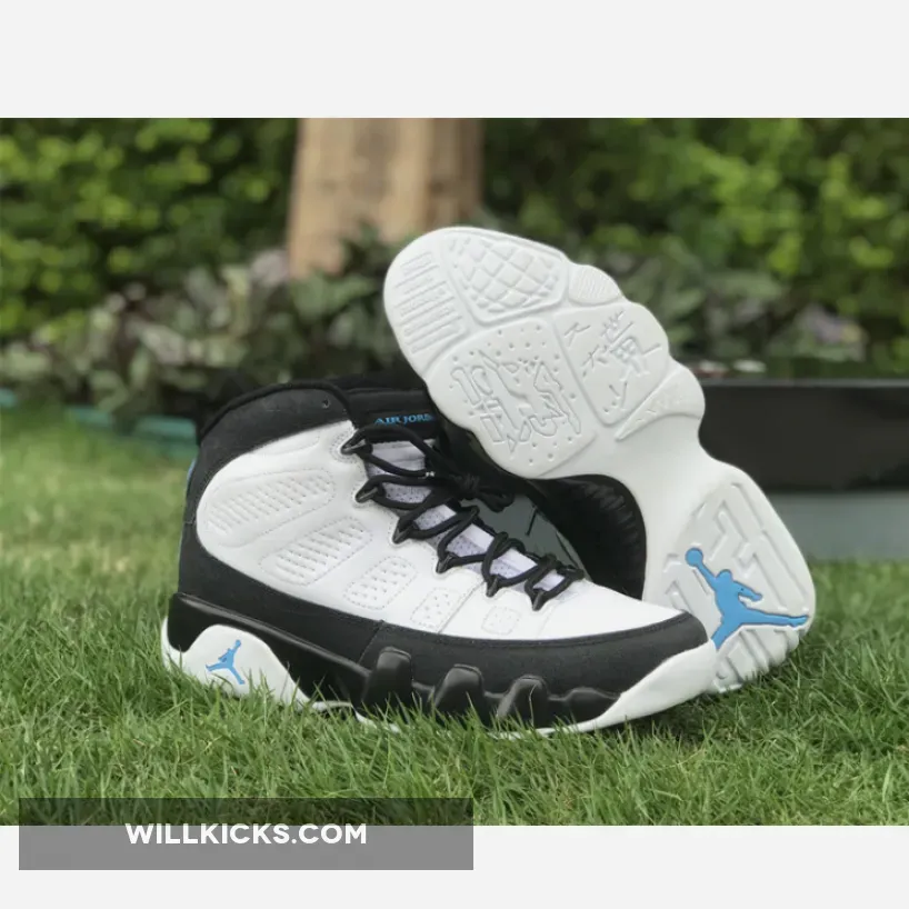 Air Jordan 9 White/Black-University Blue CT8019-140 / university blue 9