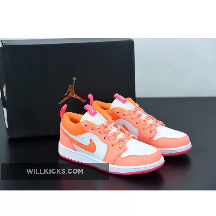 Air Jordan 1 Low Utility GS Pink White DJ0530-801 #pink and white air jordan 1