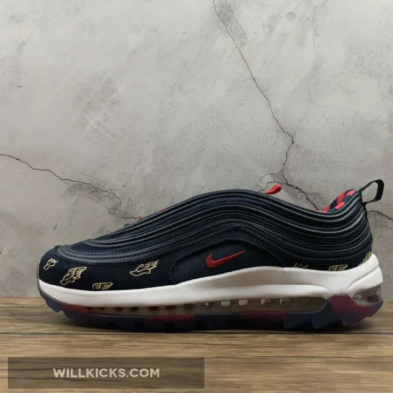 Nike Air Max 97 Golf "Wing It" Navy Red White / Airmax 97 Golf CK1220-400