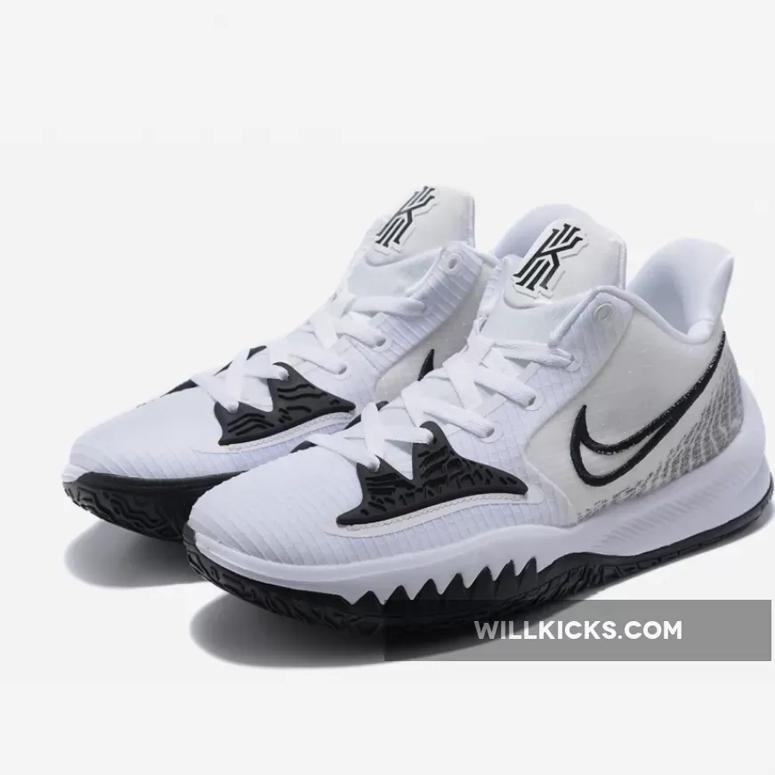 Kyrie Under 100 Nike Kyrie Low 4 TB White Black DA7803-100