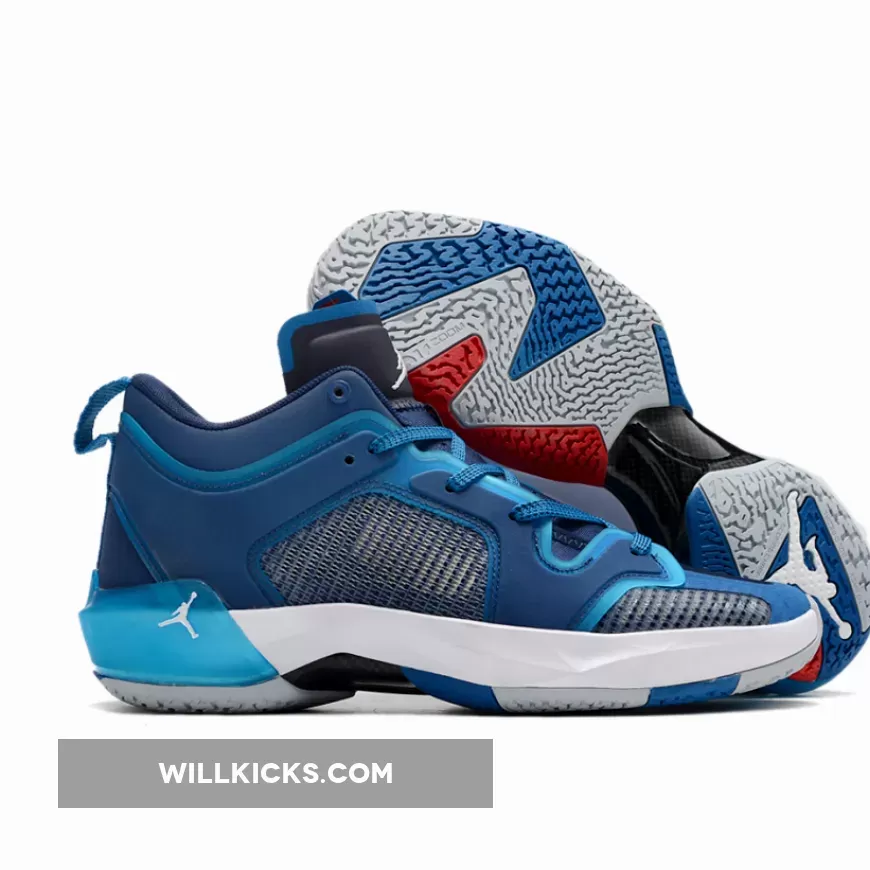 Air Jordan 37 Low 'Fraternity' Military Blue/White-Navy DV9908-401 To Buy