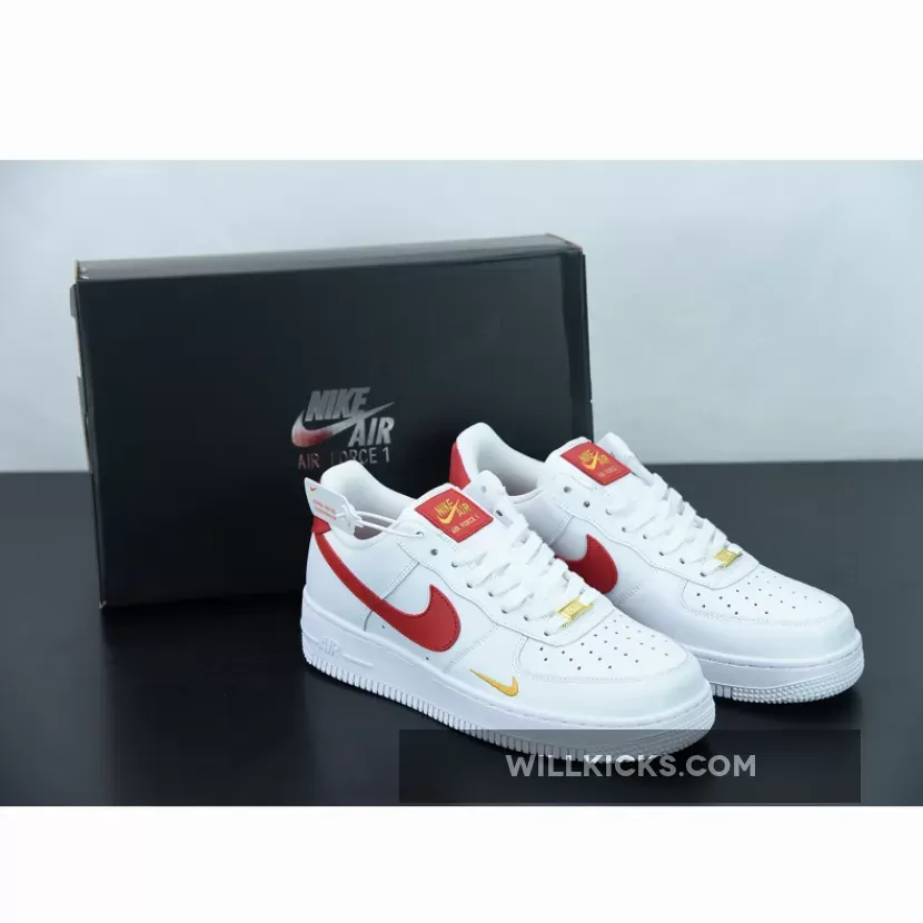 Nike Air Force 1 '07 Essential White/Gym Red / air force ones white and red