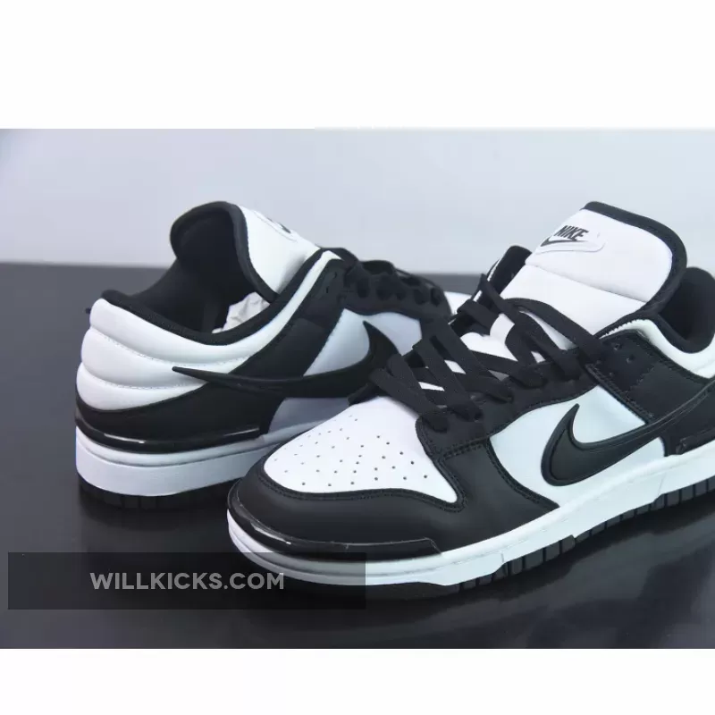 Nike Dunk Low Twist Panda Black/White , Black Dinks DZ2794-001