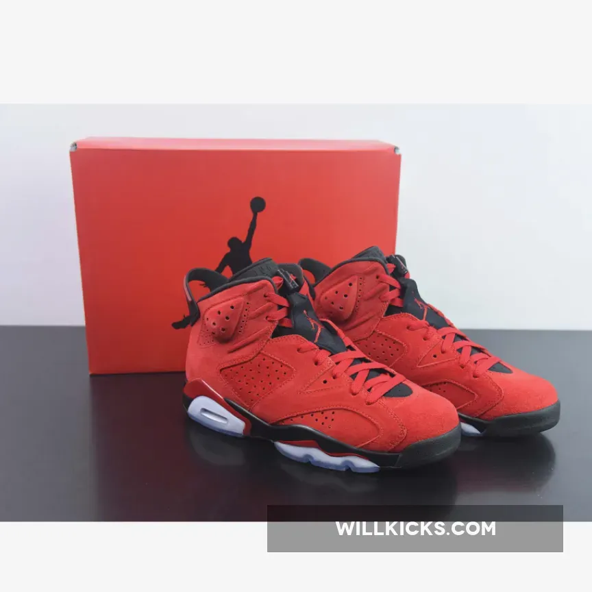 Air Jordan 6 'Toro' Varsity Red/Black CT8529-600 / toro red jordan 6