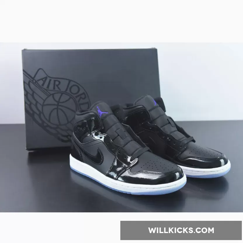 Air Jordan 1 Mid 'Space Jam' Black/Dark Concord-White DV1308-004 To Buy