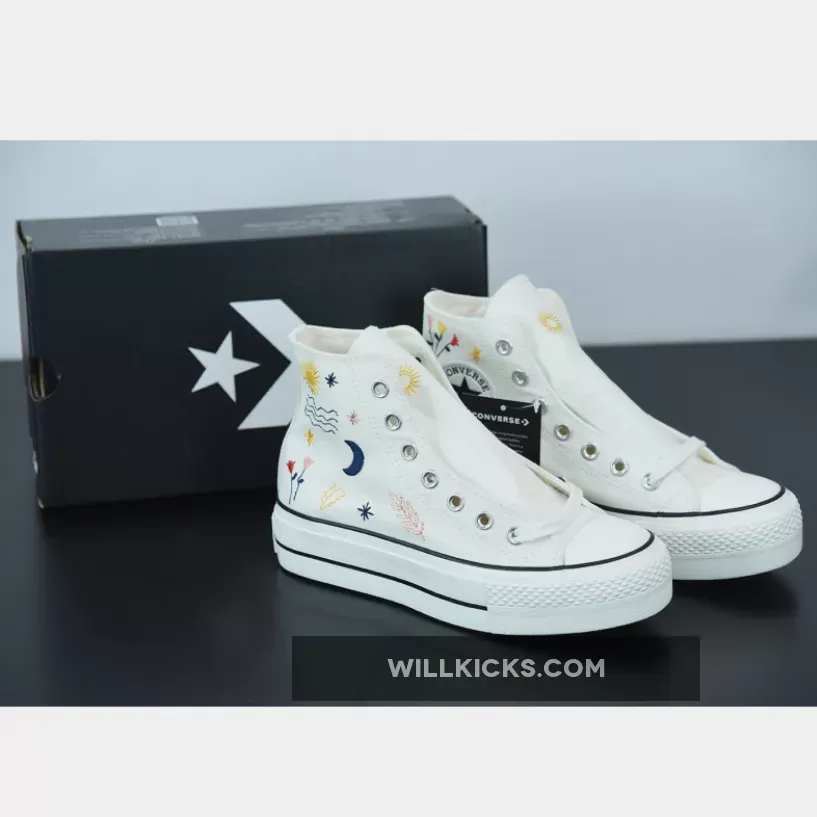 Converse Chuck Taylor All Star Platform It's Okay To Wander Hi Egret / converse its ok to wander