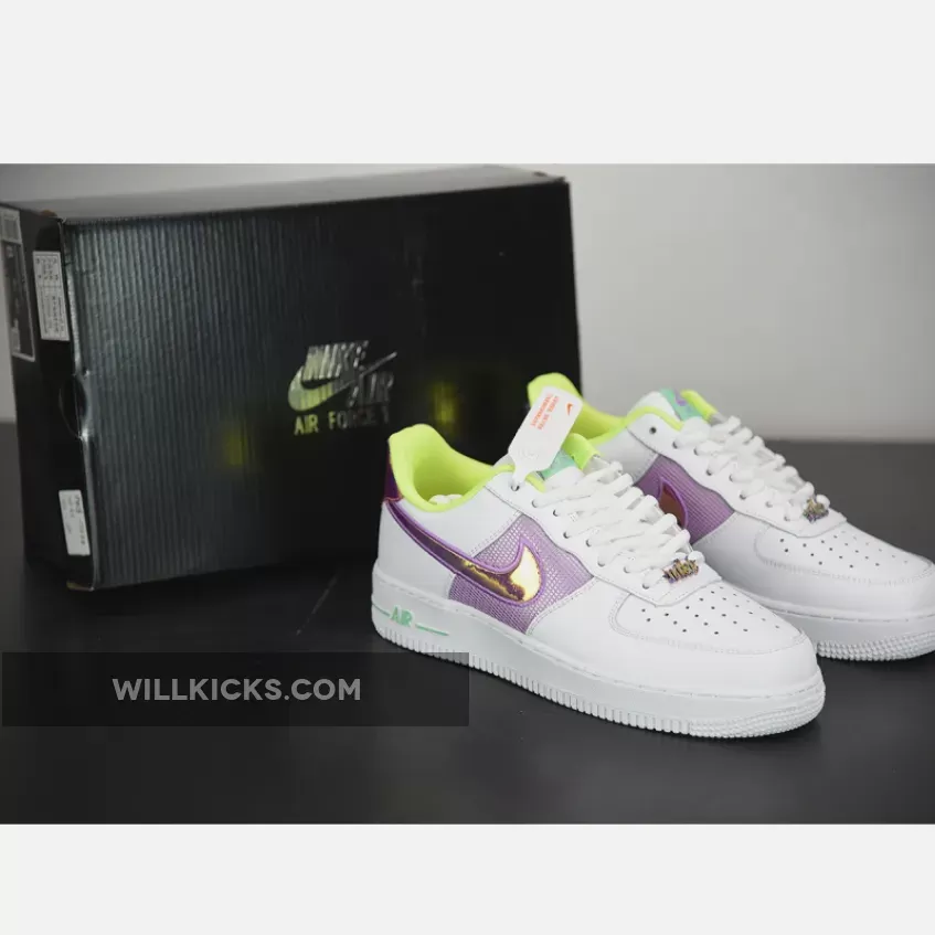 Nike Air Force 1 Pastel White Multicolour WMNS - Wmns Air Force 1 Low 'easter' CW5592-100