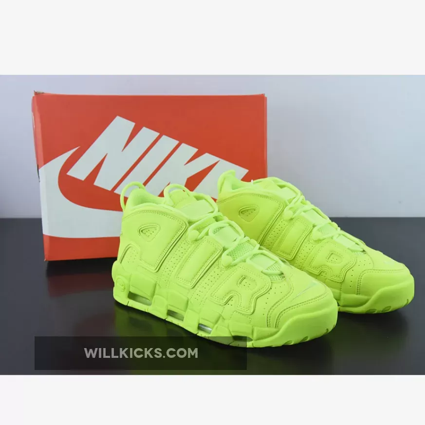 Nike Air More Uptempo Volt Black DX1790-700 / air more uptempo volt