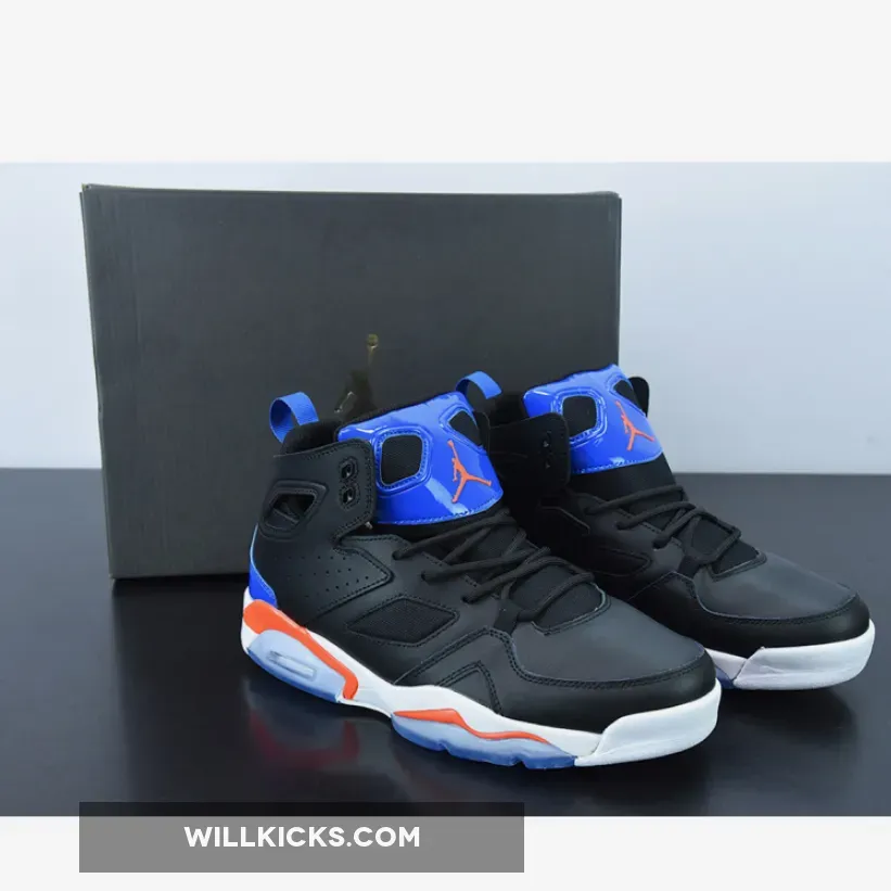 Jordan Flightclub 91 Black Orange Blue DC7329-008 - jordan flight club 91 black orange blue