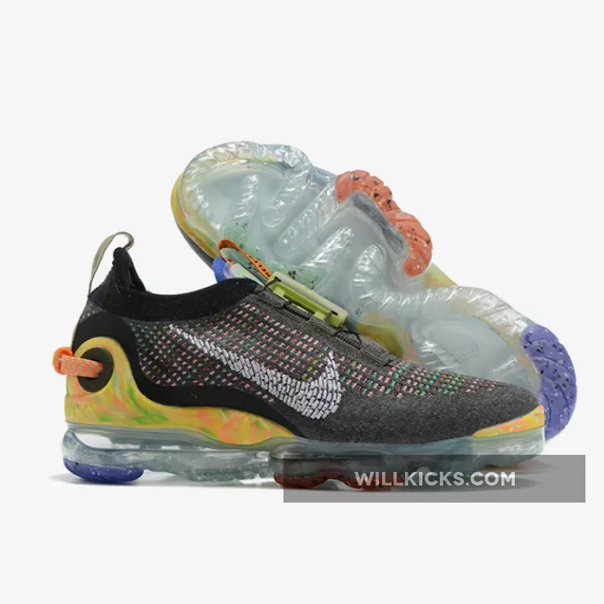 Nike Air VaporMax Flyknit 2020 Iron Grey/White/Multi-Color