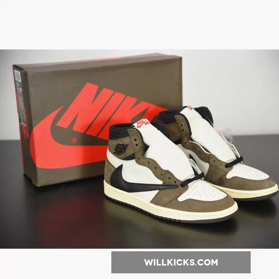 Travis Scott x Air Jordan Retro 1 High OG TS SP 'Cactus Jack' / cactus jack 1