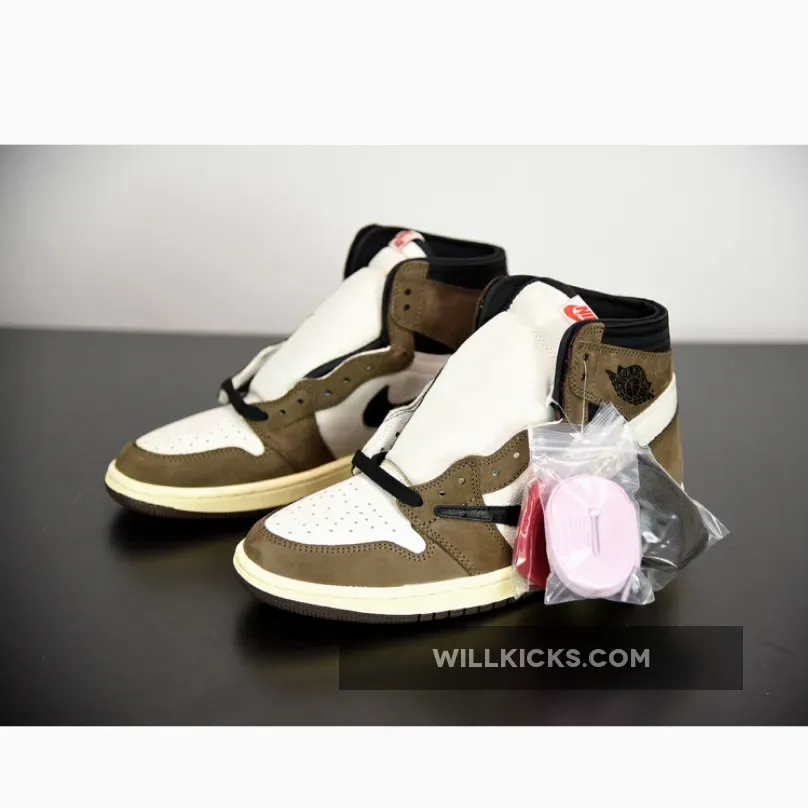 Travis Scott x Air Jordan Retro 1 High OG TS SP 'Cactus Jack' / cactus jack 1