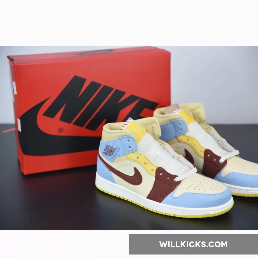 Maison Chateau X Air Jordan 1 Mid 'Fearless' CU2803-200 Outlet