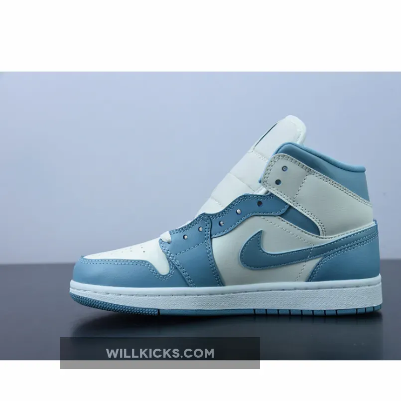 Air Jordan 1 Mid ‘UNC’ University Blue/White BQ6472-141