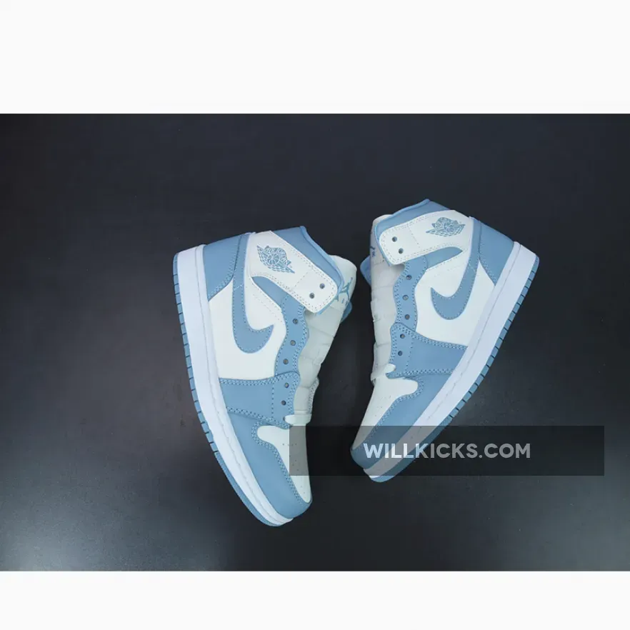 Air Jordan 1 Mid ‘UNC’ University Blue/White BQ6472-141